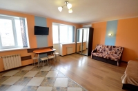 Квартира-студия пер. Долинный, 15а (персиковая) фото квартира